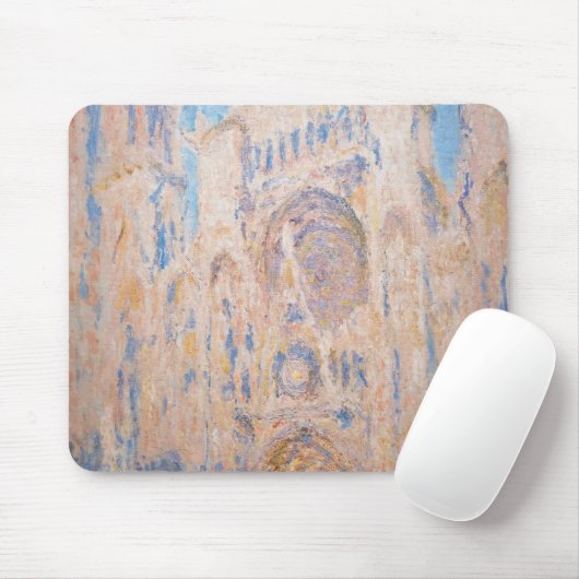 Claude Monet - Kathedrale Rouen bei Sonnenuntergan Mousepad (Mit Mouse)