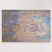Claude Monet - Kathedrale Rouen bei Sonnenuntergan Puzzle (Horizontal)