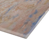 Claude Monet - Kathedrale Rouen bei Sonnenuntergan Schneidebrett (Ecke)