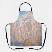 Claude Monet - Kathedrale Rouen bei Sonnenuntergan Schürze (Vorderseite)