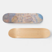 Claude Monet - Kathedrale Rouen bei Sonnenuntergan Skateboard (Horizontal)
