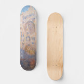 Claude Monet - Kathedrale Rouen bei Sonnenuntergan Skateboard (Vorderseite)