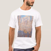 Claude Monet - Kathedrale Rouen bei Sonnenuntergan T-Shirt (Vorderseite)