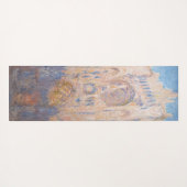 Claude Monet - Kathedrale Rouen bei Sonnenuntergan Yogamatte (Rückseite (Horizontal))