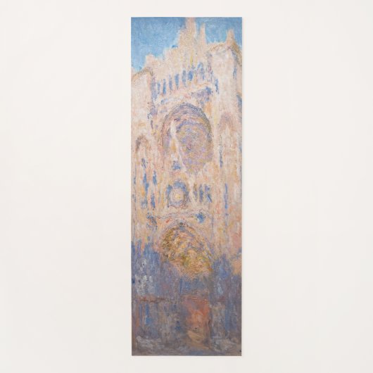 Claude Monet - Kathedrale Rouen bei Sonnenuntergan Yogamatte (Vorderseite)