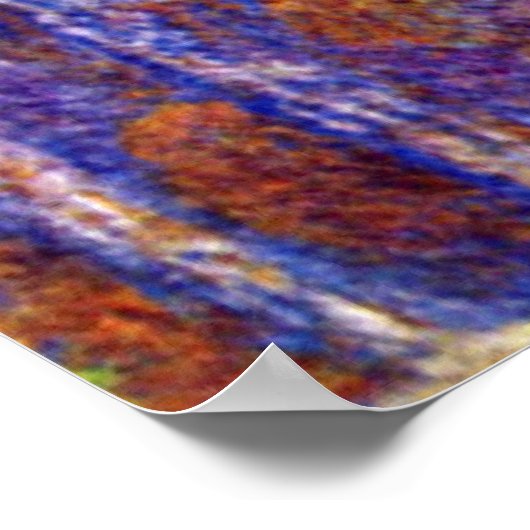 Claude Monet - Kathedrale Rouen Poster (Ecke)