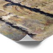 Claude Monet - Kathedrale Rouen Poster (Ecke)