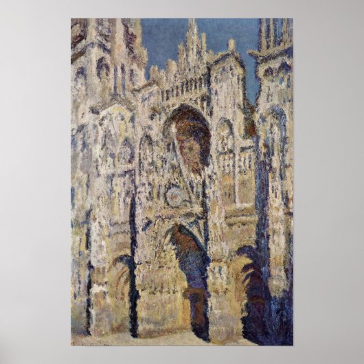 Claude Monet - Kathedrale Rouen Poster (Vorne)