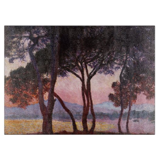 Claude Monet: Kiefern Schneidebrett (Vorderseite)