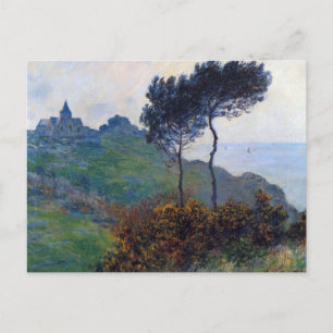 Claude Monet Kirche in Varengeville Postkarte