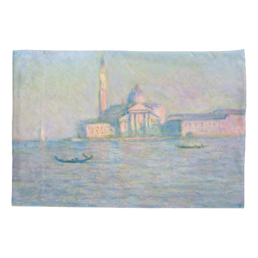 Claude Monet - Kirche San Giorgio Maggiore Kissenbezug (Rückseite)
