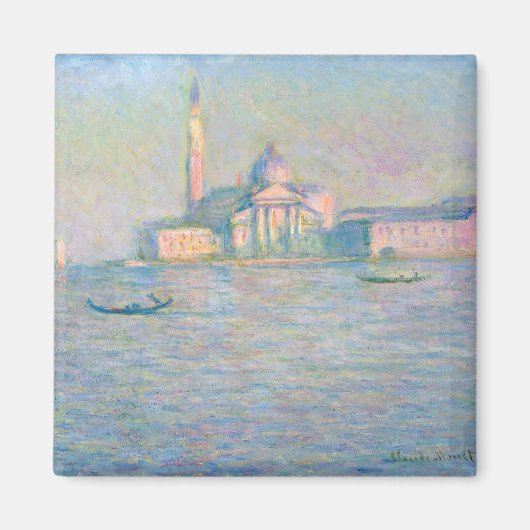 Claude Monet - Kirche San Giorgio Maggiore Magnet (Vorne)