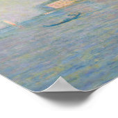 Claude Monet - Kirche San Giorgio Maggiore, Poster (Ecke)