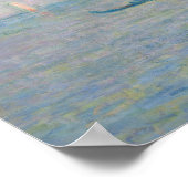 Claude Monet - Kirche San Giorgio Maggiore, Poster (Ecke)