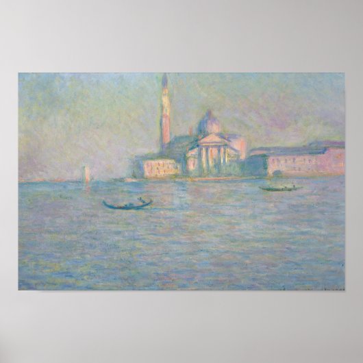 Claude Monet - Kirche San Giorgio Maggiore, Poster (Vorne)
