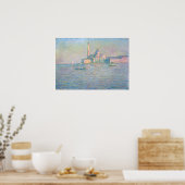 Claude Monet - Kirche San Giorgio Maggiore Poster (Küche)
