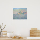 Claude Monet - Kirche San Giorgio Maggiore Poster (Küche)