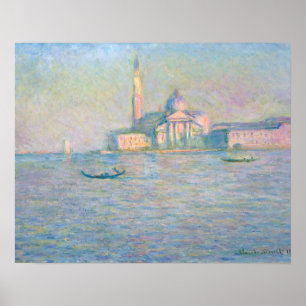 Claude Monet - Kirche San Giorgio Maggiore Poster