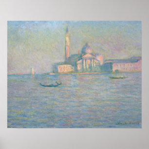 Claude Monet - Kirche San Giorgio Maggiore, Poster