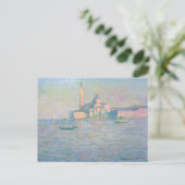 Claude Monet - Kirche San Giorgio Maggiore Postkarte (Stehend Vorderseite)