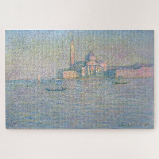 Claude Monet – Kirche San Giorgio Maggiore Puzzle (Horizontal)