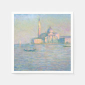 Claude Monet - Kirche San Giorgio Maggiore Serviette (Vorderseite)
