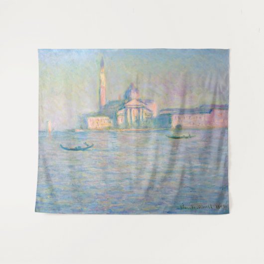Claude Monet - Kirche San Giorgio Maggiore Wandteppich (Vorderseite (Horizontal))