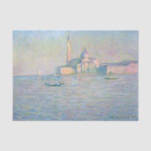Claude Monet - Kirche von San Giorgio Maggiore Seidenpapier