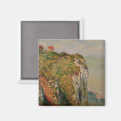 Claude Monet | Klippe bei Dieppe, 1882 Magnet (Vorderseite/Rückseite)