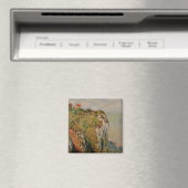 Claude Monet | Klippe bei Dieppe, 1882 Magnet (In Situ (Geschirrspüler))