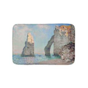 Claude Monet - Klippen bei Etretat Badematte