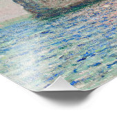 Claude Monet - Klippen bei Etretat Fotodruck (Ecke)