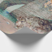 Claude Monet - Klippen bei Etretat Geschenkpapier (Ecke)