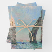Claude Monet - Klippen bei Etretat Geschenkpapier Set (Beispiel)