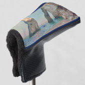 Claude Monet - Klippen bei Etretat Golf Headcover (3/4 Vorderseite)