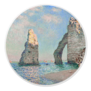 Claude Monet - Klippen bei Etretat Keramikknauf