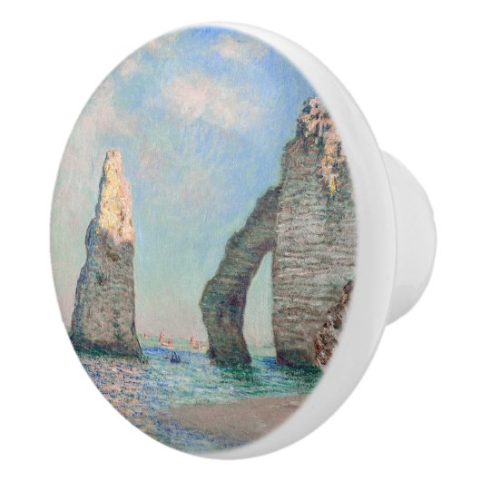 Claude Monet - Klippen bei Etretat Keramikknauf (Rechts)