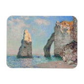 Claude Monet - Klippen bei Etretat Magnet (Horizontal)