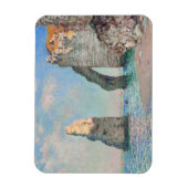 Claude Monet - Klippen bei Etretat Magnet (Vertikal)