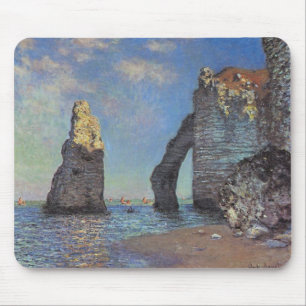 Claude Monet - Klippen bei Etretat Mousepad
