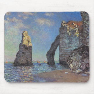 Claude Monet - Klippen bei Etretat Mousepad