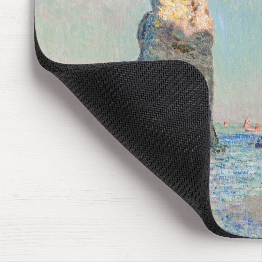 Claude Monet - Klippen bei Etretat Mousepad (Ecke)