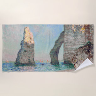 Claude Monet - Klippen bei Etretat Strandtuch