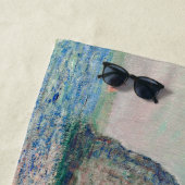 Claude Monet - Klippen bei Etretat Strandtuch (Beispiel)