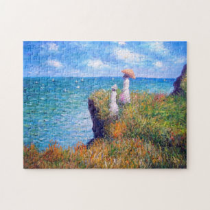Claude Monet: Klippen-Weg bei Pourville Puzzle