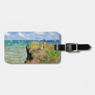 Claude Monet Klippenweg Gepäckanhänger