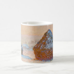 Claude Monet - Kornstapel, Schnee Effekt, Morgen Kaffeetasse