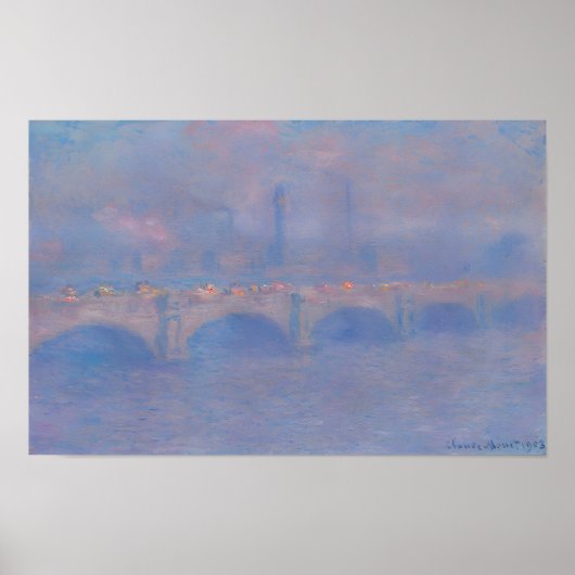 Claude Monet Kunst Poster (Vorne)