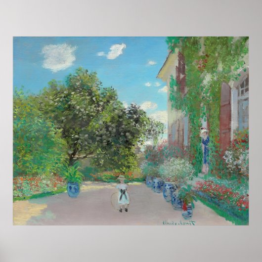 Claude Monet Kunst Poster (Vorne)