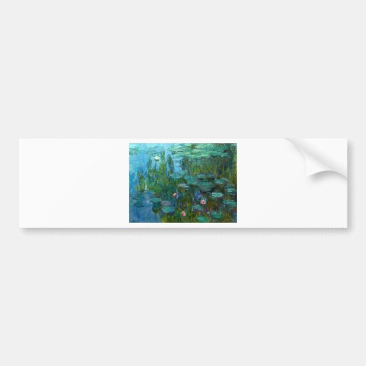 Claude Monet-Künstler-Maler-Schicksals-Geschenke Autoaufkleber (Vorne)